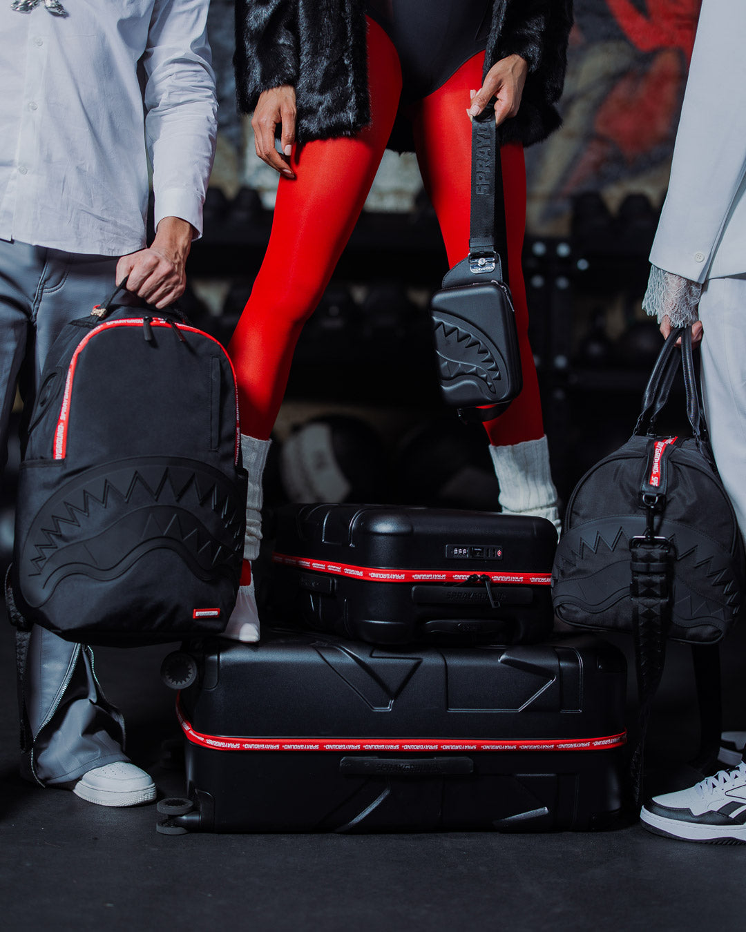THE HERO SHARKITECTURE FULL-SIZE LUGGAGE